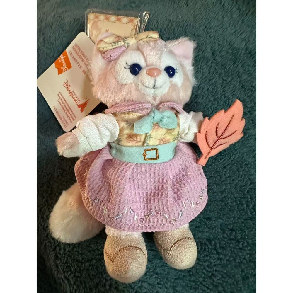 HKDL Disney authentic 2026 autumn Linabell plush keychain Disneyland limited